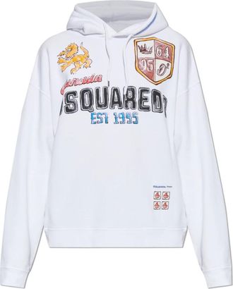 Dsquared2 Hombre, Sudaderas, Blanco, Talla: L