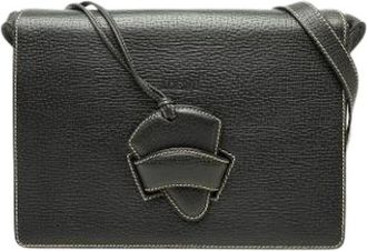 Loewe Pre-owned Barcelona Schoudertas - Dames - Vintage Schoudertas - Zwart - ONE Size - Leer - Vintage