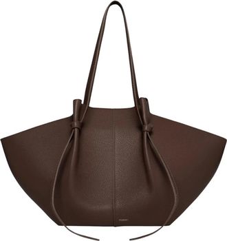 Yuzefi Large Mochi Tote - Dames - Shoppers - Bruin - ONE Size - Leer - Tassen