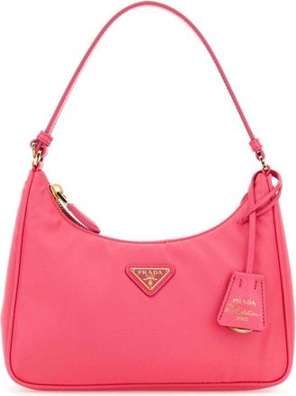 Prada Fluo Pink Re-Nylon Prada Re-Edition 2005 Shoulder Bag