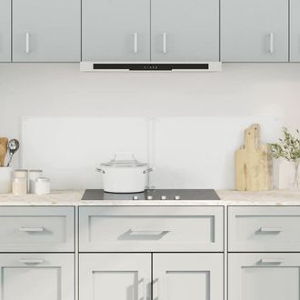 vidaXL Salpicaderos Cocina 2 Uds Vidrio Templado Transparente 70x60 Cm Vidaxl