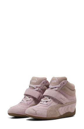 Puma Speedcat Wedge Sneaker in Rose Mauve/Rose Latte at Nordstrom, Size 10.5