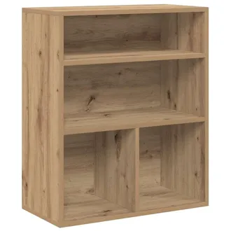 vidaXL Vidaxl - Libreria Rovere Artigianale 60x30x71,5 Cm Legno Multistrato
