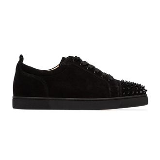 Christian Louboutin Schoenen, Heren, Zwart, 40 EU, Leer, Louis Junior Spikes