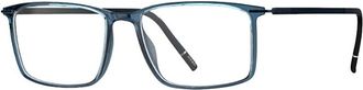 Silhouette 1R885Js 0A - unisex - Brillen - Blauw - 57 MM - Accessoires