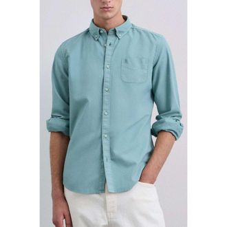 Scalpers New Forest Bd Shirt in Lightduck at Nordstrom, Size 43 Eu