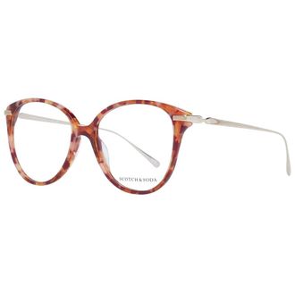Scotch & Soda Accessoires, Dames, Oranje, ONE Size, Oranje Dames Optische Monturen Ronde Stijl