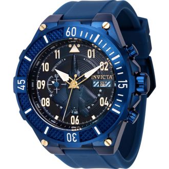 Invicta Aviator Chronograph Date Quartz Blue Dial Mens Watch 39893