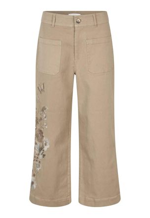 Kudibal Copenhagen Womens Mia Wide Leg Pants In Beige