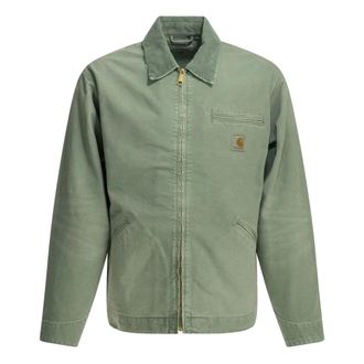 Carhartt Work in Progress OG Detroit Jacket - Heren - Zomerjassen - Groen - L - Katoen - Jassen