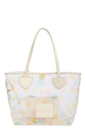 Marc Jacobs Print Tote with Pouch in White Multi at Nordstrom Rack