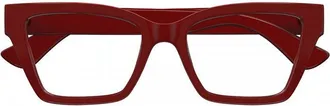 Gucci GG1715O003 Red Acetate Eyeglasses - Red