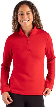 Clique Haven Recycled Womens Quarter Zip Sweatshirt
