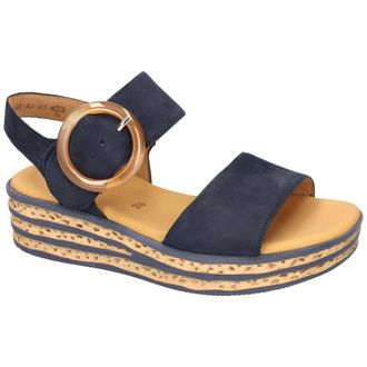 Gabor Dames, Schoenen, Blauw, Maat: 36 EU Leer
