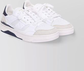 Axel Arigato low top leather and fabric sneakers