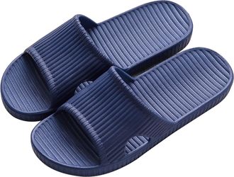 Generic Soft Bathing Shoes Womens Soft Non-Slip Bath Slippers Comfortable Summer Bath Slippers Soft Bath Slippers Silent Mules Ergonomic Mules Casual Pool Bea