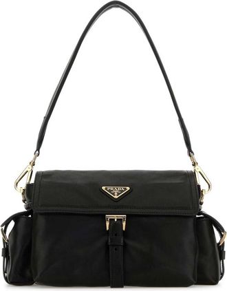 Prada Black Nappa Leather Prada Explore Shoulder Bag