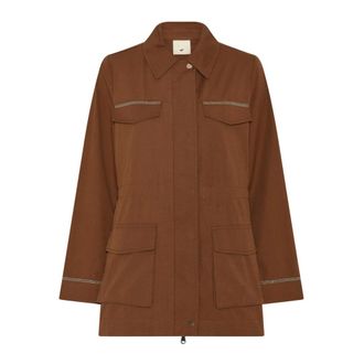 Julie Fagerholt - Heartmade Light Jackets, female, Brown, Size: XS Light Jackets