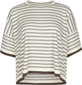 Brunello Cucinelli Dames, Tops, Veelkleurig, Maat: XS