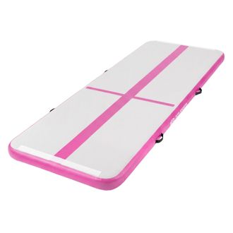 ECD Germany Ecd Germany Colchoneta De Gimnasia Art&iacute;stica Airtrack 3m, Rosa, Esterilla Hinchable Para Tumbling, 10 Cm De Grosor, Colch&oacute;n De Yoga/animadora/pilates 