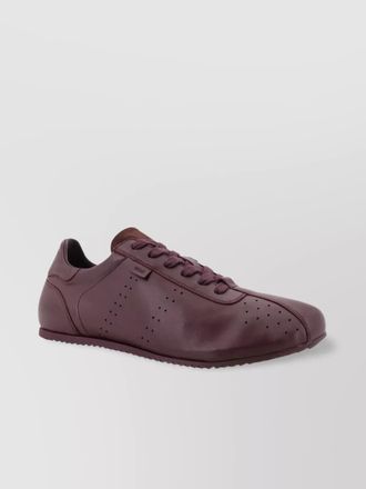 Ami leather low-top sneakers