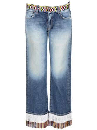 Alanui Multicolor Regular Mid Rise Jeans