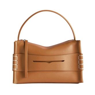 J.W.Anderson Small Leather Loafer Bag With Logo