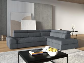Sit&more Ecksofa »Broadway L-Form« mit verstellbaren Kopfteilen, wahlweise mit Bettfunktion