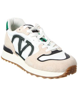 Valentino Vltn Suede Sneaker