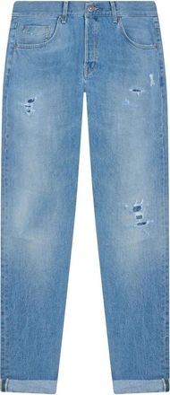Dondup Bray Jeans - Heren - Regular Fit Jeans - Blauw - W38 - Katoen - Jeans