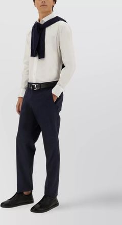 Ermenegildo Zegna stretch cotton shirt buttoned cuffs