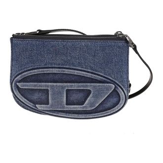Diesel Cross Body Bags, female, Blue, Size: ONE SIZE Blue Shoulder Bag for Women