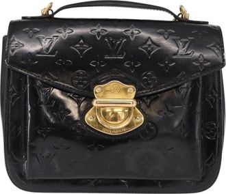Louis Vuitton Mirada Handbag Monogram Vernis Black Patent_Leather Handbag (Pre-Owned)