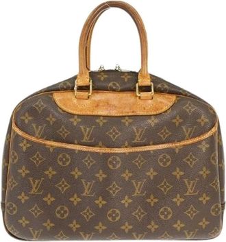 Louis Vuitton Pre-owned Handbags, female, Brown, Size: ONE SIZE Pre-owned Canvas Handbag