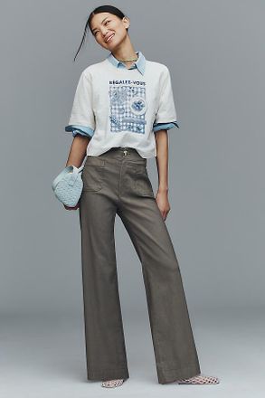 Maeve The Colette Magic Fabric Full-Length Pants by Maeve