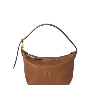 Miu Miu Logo-embossed Shoulder Bag