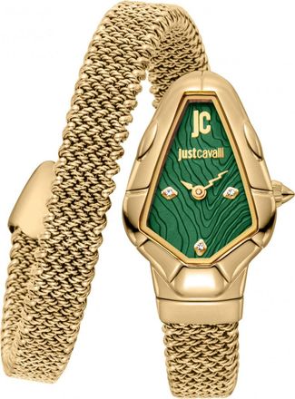 Just Cavalli Womens JC1L426M0035 Ladies Signature Snake Fiamma Watch - Gold