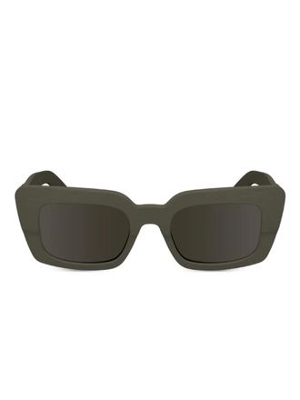 Calvin Klein square-frame sunglasses - Brown