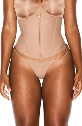 SKIMS Body Core Sculpt Waist Cincher in Sienna at Nordstrom, Size Xx-Small