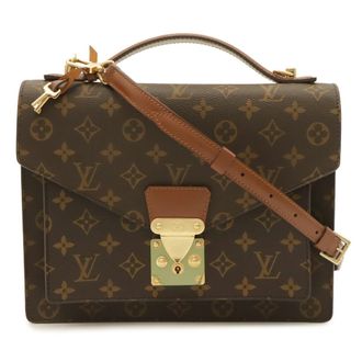 Louis Vuitton Monogram Brown Monogram Handbag Shoulder Bag (Pre-Owned)