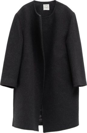 Toteme Cappotto aperto - Nero