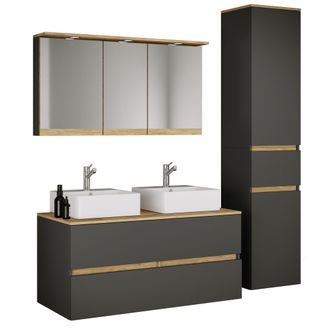 VCM Conjunto De Muebles De Ba&ntilde;o Con Lavabo Cosila-a 111 165x151x51 - Vcm