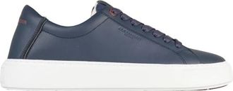 Alexander Smith London - Heren - Sneakers - Blauw - 46 EU - Leer - Schoenen