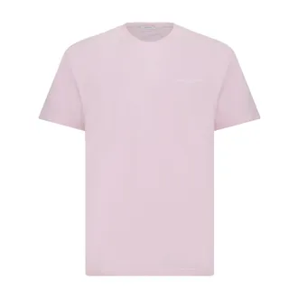 Givenchy Tops, Heren, Roze, XL, Katoen, Couture Seam T-Shirt