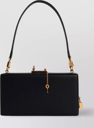 Dolce & Gabbana leather rectangular bag with detachable strap