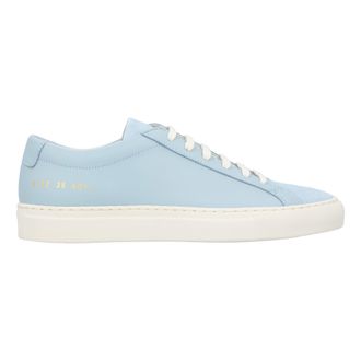Common Projects Womens Achilles Sneakers - Blue Leather - Size EU 36