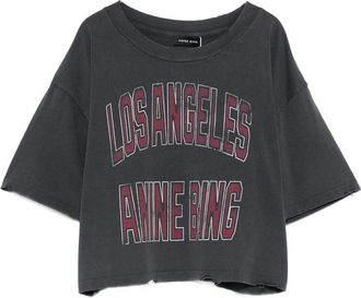 Anine Bing Johnny Logo T-shirt
