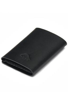 Ezra Arthur Slim Trifold Wallet in Black at Nordstrom