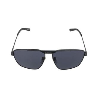Balenciaga Aviator Zonnebril - Heren - Accessoires - Grijs - Maat: 61 MM