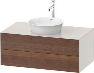 Duravit Tulip Blanco, Mueble De Ba&ntilde;o De Pared, Ancho 1000 X Fondo - Duravit